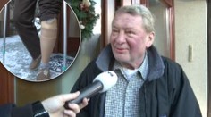 Holík přemýšlel nad sebevraždou, teď má protézu a učí se chodit