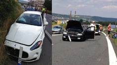Nehoda za všechny peníze! Takhle dopadla honička Maserati, Ferrari a Bugatti!