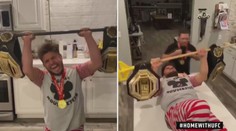 UFC šampion Henry Cejudo doma posiluje s náčiním za milióny korun