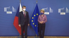Von der Leyenová je pro podezření na covid v karanténě. Jednala i s Babišem
