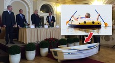 Zeman vymění proslulý nafukovací člun! Dostal loďku Kačenku