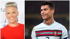 Dobrák Ronaldo se domluvil se zpěvačkou Pink, chtějí pomoci dětem