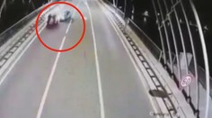 Ilegální závod na mostě v Dubrovníku? Šílená jízda skončila strašlivou nehodou