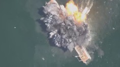 VIDEO: Rusové při testu zbraní způsobili masivní explozi v Baltském moři