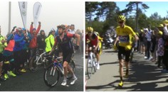Jako Chris Froome! Bývalý vítěz Tour rozesmál fanoušky VIDEO