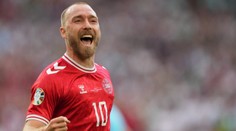 Eriksen napsal dojemný příběh. Jeho Dánsko ale pouze remizovalo