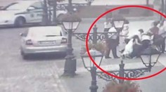 VIDEO: Svatebčani se porvali přímo na ulici. I s policisty