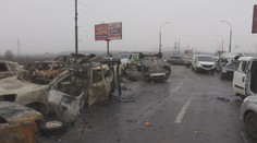 Francouzský dobrovolník riskoval v rozstřílené Irpini. V sanitce ujížděl bombám
