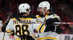 Češi v čele s Pastrňákem dovedli Boston k vítězství. Vejmelka vychytal LA Kings