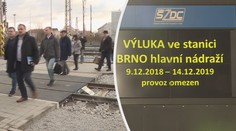 Uzavřené nádraží lidem komplikuje život! Autobusy zátěž nezvládají