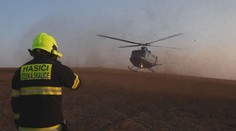 Lesní požár u Náchoda, hasiči pozorují dvojnásobný nárůst případů