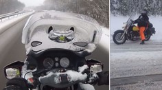 Stále více motorkářů jezdí i v zimě, takhle se na ni připravte