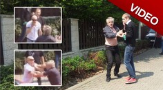Co víme o muži, který zbil Rychtáře? Na místo rvačky vzal malé dítě