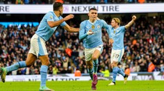 Manchesterské derby pro City. Rozhodly trefy rozjetého Fodena