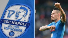 Obrovská pocta: Neapol hrála v dresech věnovaných Hamšíkovi!