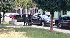 Pohřeb slušovického papaláše: S Čubou se přijel rozloučit i Zeman