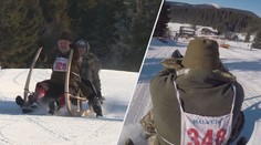 Horalové změřili síly v unikátním závodě, uháněli na nákladních saních