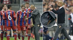 Guardiola ukázal trenýrky! Řádil tak, až si roztrhnul gatě