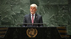 Pavel promluvil v OSN: Zmínil spravedlnost pro všechny i ekologii