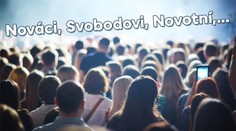 Nováci dál vévodí Česku, kolik lidí má příjmení jako vy? SEZNAM