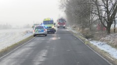 Muž (†65) přejel do protisměru, srážku s kamionem nepřežil