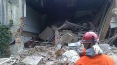 V Ostravě spadl dům, záchranáři v něm nikoho nenašli