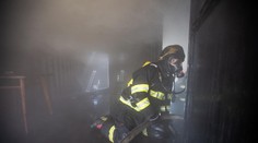 Rodinný dům v Lanškrouně zachvátil požár, jeden muž je po smrti