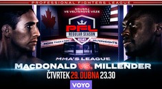 Sledujte PFL 2: Devět duelů, dva šampioni a turnaj o milion dolarů
