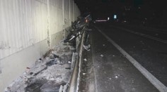 Řidička vjela do protisměru a narazila do protihlukové stěny. Na místě zemřela