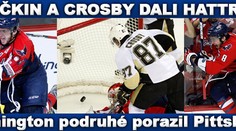 NHL: Hattrick Ovečkina a Crosbyho. Washington podruhé porazil Pittsburgh