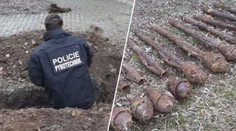 Poplach v Brně! Dělníci narazili na množství pancéřových pěstí a granátů