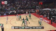 Jako kočka s myší: Basketbalisté Bostonu deklasovali Milán!