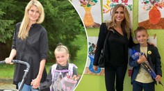 Vítová, Rolins i Hanychová. Celebrity doprovodily své děti do školy