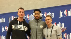 Přímo z Londýna: Trénink Wizards, tiskovka se Satym a teď už zápas!