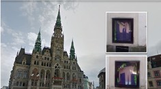 Galerie v Liberci vystavila na ulici nemravné obrazy. Obyvatelé zuří!