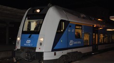 Na Chomutovsku ujel vlak, bez strojvedoucího urazil 6 kilometrů