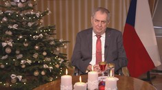 Sbohem a šáteček, rozloučil se Zeman. Podpořil pomoc Ukrajině