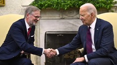 Biden na jednání s Fialou: Česko je skvělý spojenec. Ocenil pomoc Ukrajině