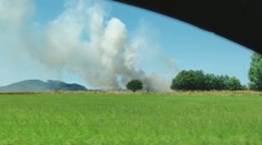 Hasiči krotili řadu požárů na Tachovsku. Způsobily je jiskry z parní lokomotivy