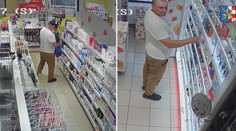 Třikrát v jeden den vykradl stejný obchod. Po muži pátrá policie