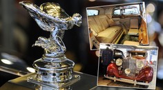 Luxus na kolech: Historické vozy Rolls-Royce jsou k vidění v Praze!