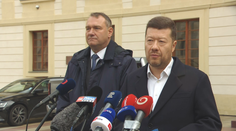 První zvrat při vyjednávání. SPD chce přímo do vlády, řekl Okamura prezidentovi