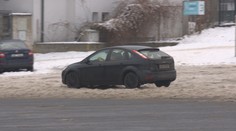 Náledí ještě Česko neopustí. Reportérka TV Nova si zkusila, jak zvládnout smyk