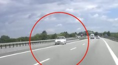 Zmatený senior ujel v protisměru na dálnici D1 přes 10 kilometrů! VIDEO