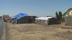 Opravy po tornádu se neobejdou bez zranění. Armáda zřídila polní ošetřovnu