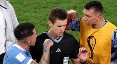 Hráči Uruguaye hrozí trest na 15 utkání. Udeřil zástupce FIFA a urážel rozhodčího