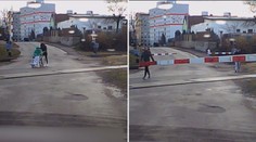 Žena tlačila vozíčkáře přes přejezd, k němuž se blížil vlak! Přešli i další lidé