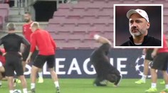 Bago, trenére! Trpišovský na slavném Camp Nou musel metat i kotrmelce