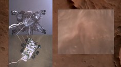 Takhle vypadá Rudá planeta. NASA zveřejnila video z přistání na Marsu