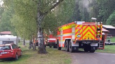 Hasiči na Mladoboleslavsku bojovali dva dny s lesním požárem. Založil jej člověk